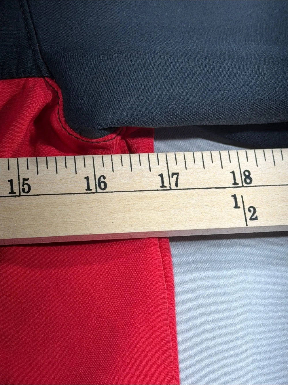 Columbia Kids Red and Black Zip Front Puffer Jacket